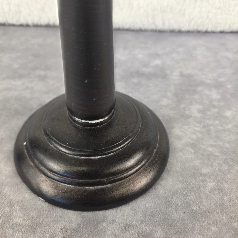 Oil Rubbed Bronze Fingertip Towel Holder Stand Pedestal Bathroom Vanity Ring